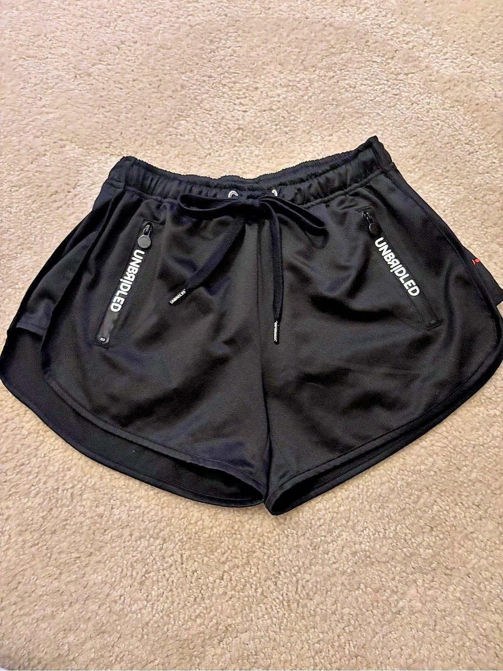Unbridled Athletic Shorts in Black Size XS Like New